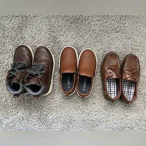 Boys Size 13 Fall/Winter Shoes.Carters & Cat&Jack brands*worn less than 3 times*